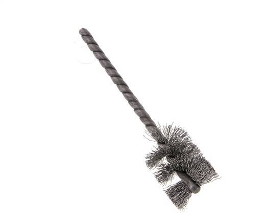 Brosse cylindrique 19 mm Arbre 3.8mm Fil d'acier