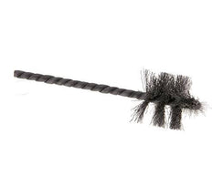 Brosse cylindrique 25 mm Arbre 3.8mm Fil d'acier