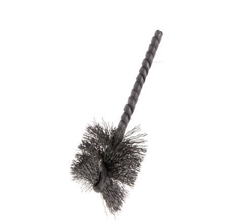 Brosse cylindrique 25 mm Arbre 3.8mm Fil d'acier