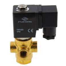 Electrovanne TP-DD 1/4'' 3/2 Voie UN Laiton FKM 0-0.8bar 24V DC