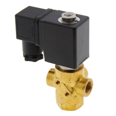 Electrovanne TP-DD 1/4'' 3/2 Voie UN Laiton FKM 0-0.8bar 24V DC