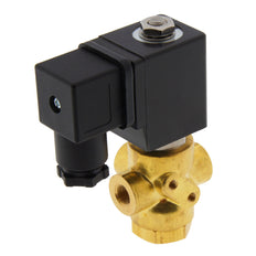 Electrovanne TP-DD 1/8'' 3/2 voies UN Brass EPDM 0-5bar 380V AC