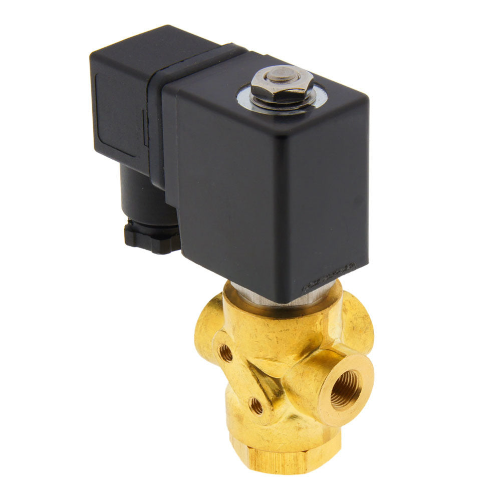 Electrovanne TP-DC 1/8'' 3/2 Voie DI Laiton FKM 0-11bar 24V AC