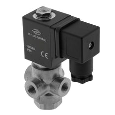 Solenoid Valve TP-DC 1/8'' 3/2 Way DI Stainless Steel FKM 0-11bar 120V AC