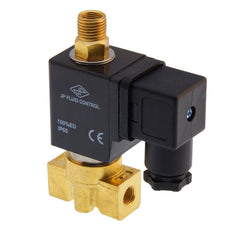Solenoid Valve TW-DB 1/8'' 3/2 way NO brass FKM 0-6bar 380V AC