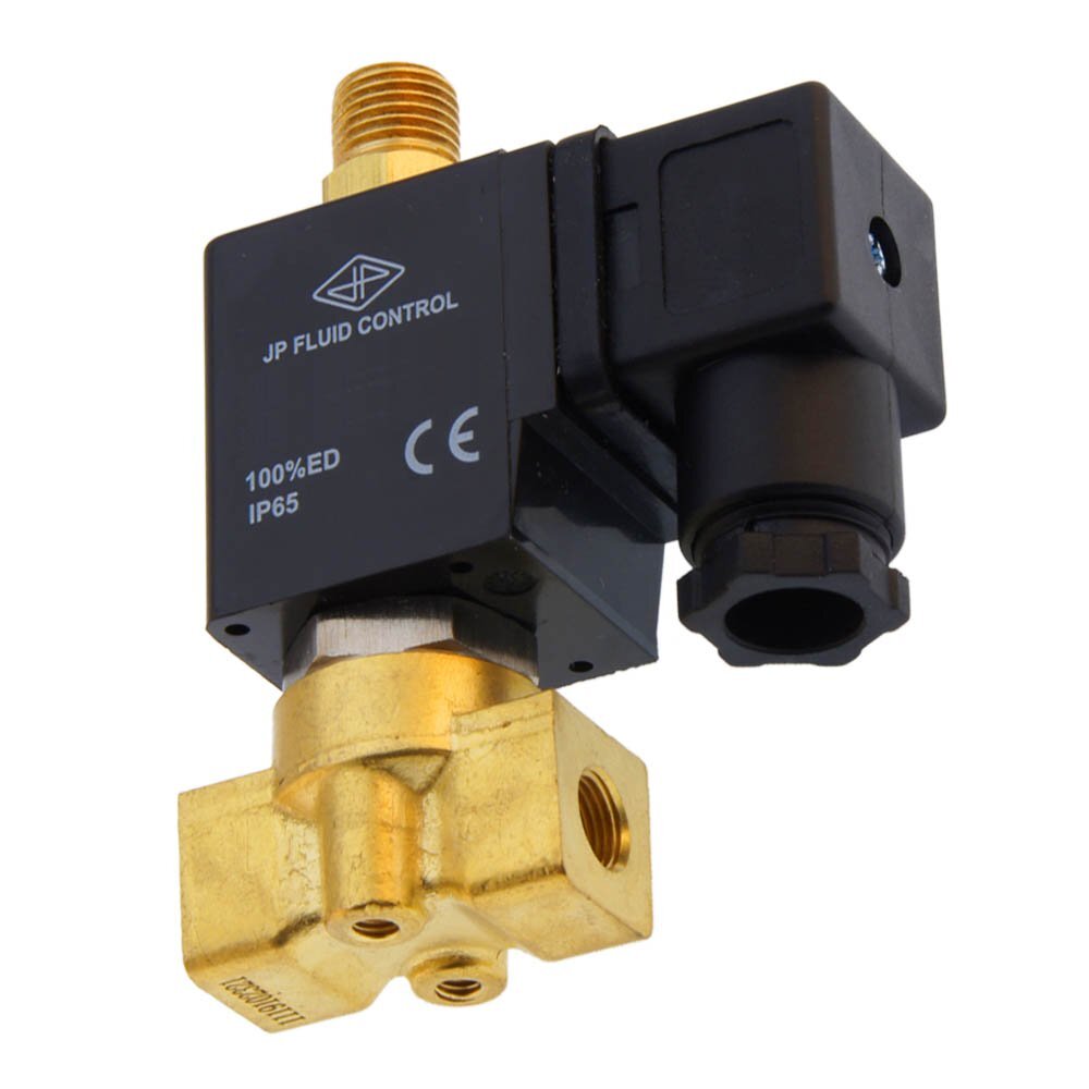 Solenoid Valve TW-DB 1/8'' 3/2 way NO brass FKM 0-6bar 380V AC