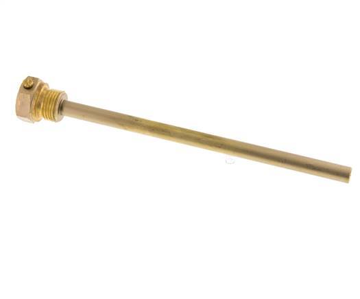 Doigt de gant en alliage de cuivre G 1/2 pouce à boulonner pour tige de 200mm Max 160°C et 6 barres