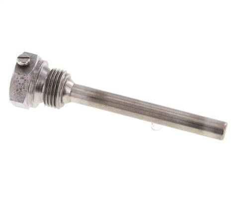 Doigt de gant en acier St35 G 1/2 pouce pour tige de 100mm Max 600°C et 25 bars