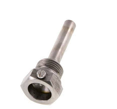 Acier St35 G 1/2 Inch Thermowell for 63mm Stem Max 600°C and 25 Bars