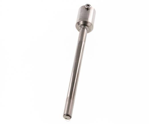 Doigt de gant en acier inoxydable à souder pour tige de 160mm Max 600°C et 25 bars