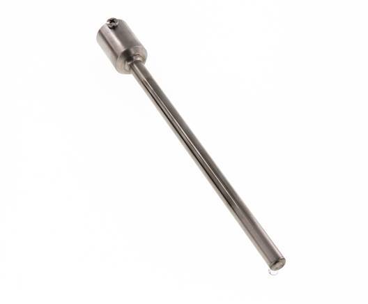 Doigt de gant en acier inoxydable à souder pour tige de 200mm Max 600°C et 25 bars