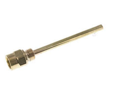 Copper Alloy G 1/2 Inch Thermowell for 160mm Stem Max 160°C and 6 Bars