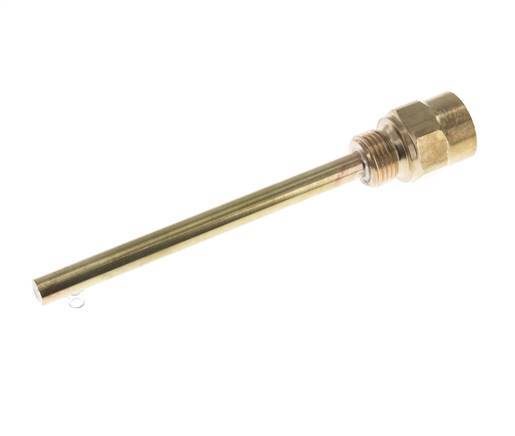 Doigt de gant en alliage de cuivre G 1/2 pouce pour tige de 160mm Max 160°C et 6 barres