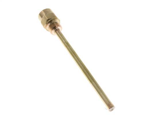 Doigt de gant en alliage de cuivre G 1/2 pouce pour tige de 200mm Max 160°C et 6 barres