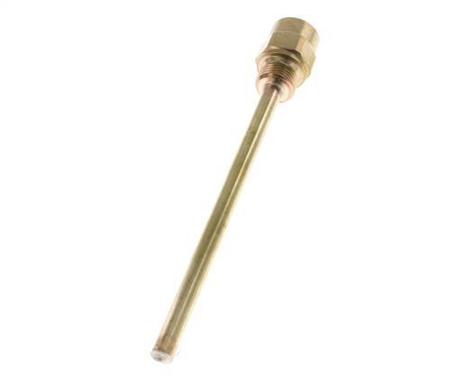 Doigt de gant en alliage de cuivre G 1/2 pouce pour tige de 200mm Max 160°C et 6 barres
