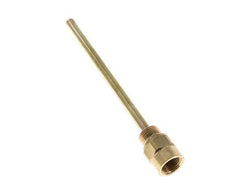 Doigt de gant en alliage de cuivre G 1/2 pouce pour tige de 200mm Max 160°C et 6 barres