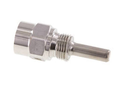 Fourreau en acier inoxydable G 1/2 pouce pour tige de 63mm Max 600°C et 25 Bars