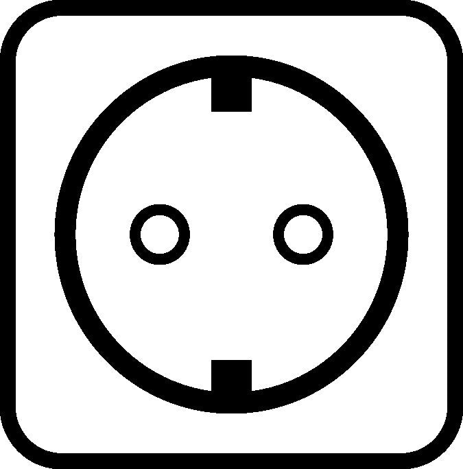 Mennekes Prise Murale Schuko (appareillage WCD) - 10863