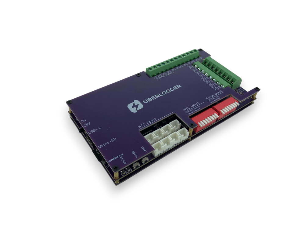 Uberlogger Datalogger 8x NTC/Voltage 60V - 6x Digital