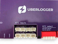 Uberlogger Datalogger 8x NTC/Tension 60V - 6x Digital