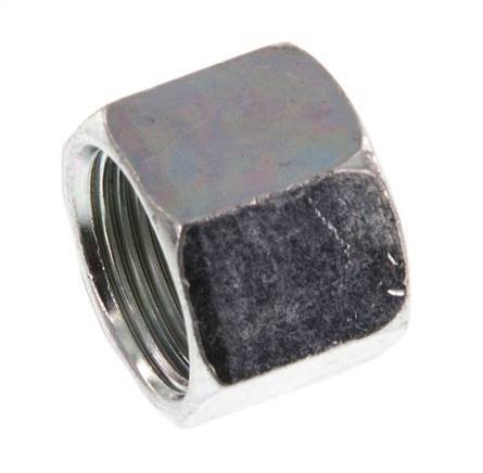 M14x1 x 10LL Zinc plated Steel Union nut for Cutting ring [20 Pieces]