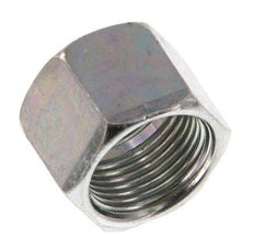 M14x1 x 10LL Zinc plated Steel Union nut for Cutting ring [20 Pieces]