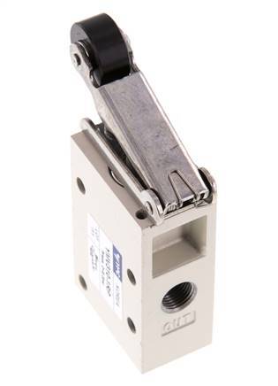 valve à levier à rouleau 3/2 G1/8'' 0-8bar/0-112psi YPC