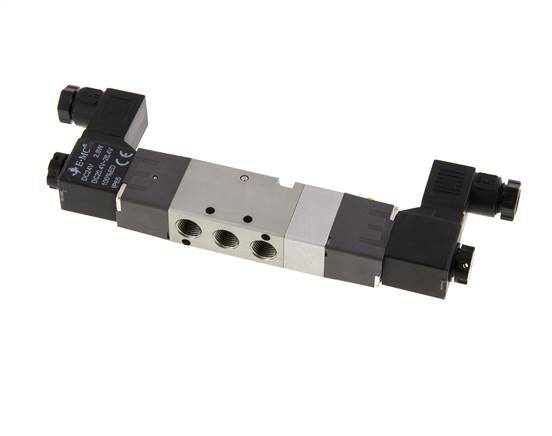 electrovanne de centre de pression 5/3 G1/8'' 230V AC 1.5-8bar/21.0-112psi E.MC