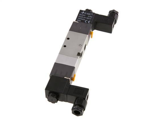 electrovanne de centre de pression 5/3 G1/8'' 230V AC 1.5-8bar/21.0-112psi E.MC