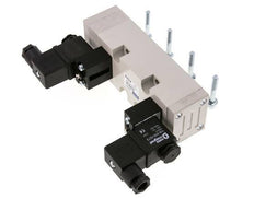 5/3 ISO 5599-2 Electrovanne centrale d'échappement 115V AC 2-10bar/28-140psi YPC