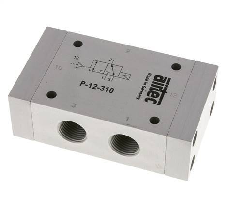 3/2 G1/2'' (G1/8'') Valve pilote d'air ATEX 1-10bar/14-140psi Airtec