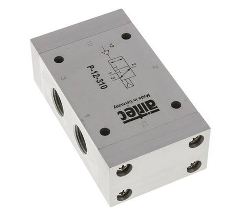 3/2 G1/2'' (G1/8'') Valve pilote d'air ATEX 1-10bar/14-140psi Airtec