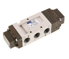 5/3 G3/8'' (G1/8'') Valve pilote d'air centrale d'échappement 2-10bar/28-140psi YPC