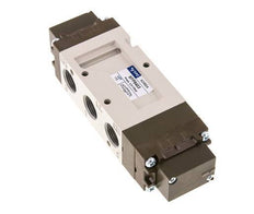 5/3 G3/8'' (G1/8'') Valve pilote d'air centrale d'échappement 2-10bar/28-140psi YPC