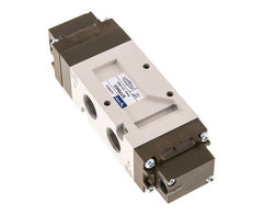 5/3 G3/8'' (G1/8'') Valve pilote d'air centrale d'échappement 2-10bar/28-140psi YPC