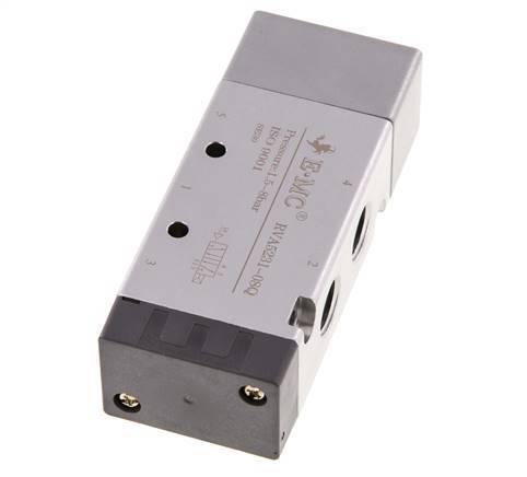 valve pilote d'air 5/2 G1/4'' (G1/8'') 1.5-8bar/21.0-112psi E.MC