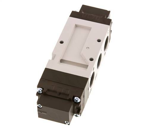 5/3 G3/8'' (G1/8'') Valve pilote d'air de centre de pression 2-10bar/28-140psi YPC