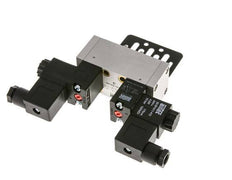 5/3 ISO 5599-1 Electrovanne centrale d'échappement 24V DC 3-10bar/42-140psi Airtec