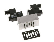 5/3 ISO 5599-1 Electrovanne centrale d'échappement 24V DC 3-10bar/42-140psi Airtec