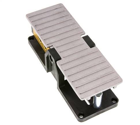 détente de la valve de pédale 5/3 G1/4'' à centre fermé 2.5-10bar/35.0-140psi