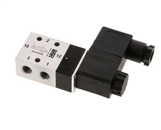 3/2 G1/8'' NO Solenoid Valve 115V AC 2-10bar/28-140psi Airtec