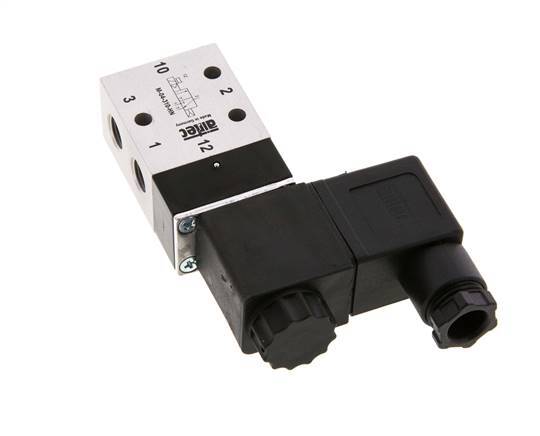 3/2 G1/8'' NO Solenoid Valve 115V AC 2-10bar/28-140psi Airtec