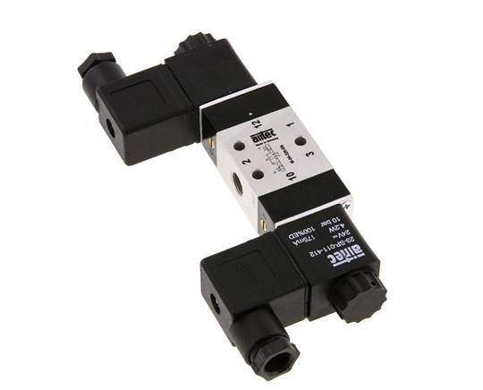 3/2 G1/8'' Bistable Solenoid Valve 24V AC 2.5-10bar/35.0-140psi Airtec
