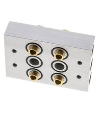 Manifold 2-Stations 5/2 5/3way Airtec M05/P05