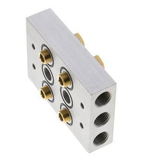 Manifold 2-Stations 5/2 5/3way Airtec M05/P05