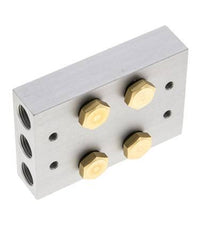 Manifold 2-Stations 5/2 5/3way Airtec M05/P05