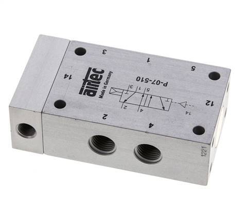 valve pilote d'air 5/2 G1/4'' ATEX 1.5-10bar/21.0-140psi Airtec