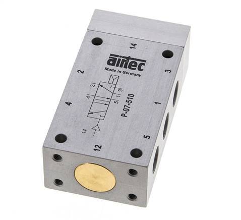 valve pilote d'air 5/2 G1/4'' ATEX 1.5-10bar/21.0-140psi Airtec