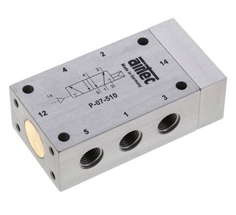 valve pilote d'air 5/2 G1/4'' ATEX 1.5-10bar/21.0-140psi Airtec