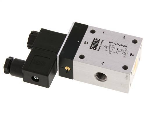electrovanne 3/2 G1/4'' (G1/8'') Pilote externe 24V AC 0-10bar/0-140psi Airtec